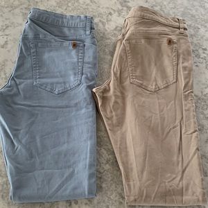 Two pairs of Joe’s jeans